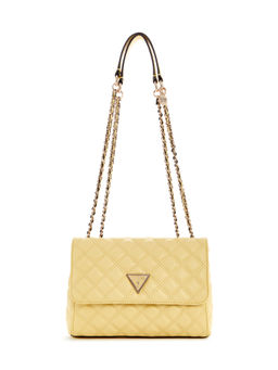 Guess - Daisy Yellow Textured Giully Sling Bag