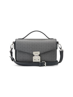 Guess - Coal Grey Printed Elaina Sling Bag