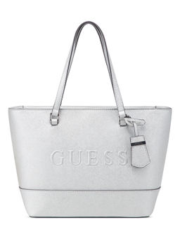 Guess - Grey Solid Haddington Carryall Tote Bag
