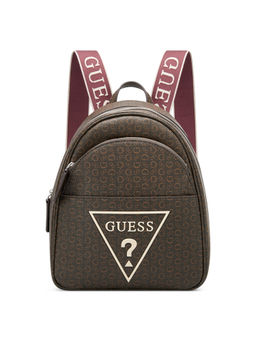 Guess - Natural Brown Multi Printed Farah Backpack