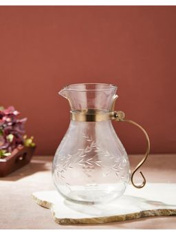 Fabindia - Natural Shanaya Glass Water Jug