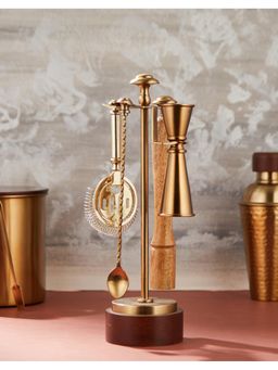 Fabindia - Golden Swarnim Stainless Steel Tool Set