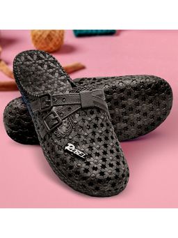 SOLETHREADS - Twinkle Solid Black Women Slides