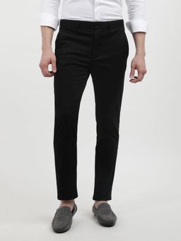 Tommy Hilfiger - CHINO BLEECKER 1985 PIMA COTTO Men Black Formal Trouser