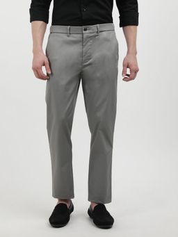 Tommy Hilfiger - IM DENTON 1/2 EL WB TECH TWILL Men Grey Formal Trouser