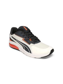 Puma - NeonStride Men's Lightweight White and Orange Sneakers