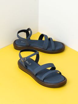 Inc.5 - Womens Blue Casual Strappy Round Toe Sandals