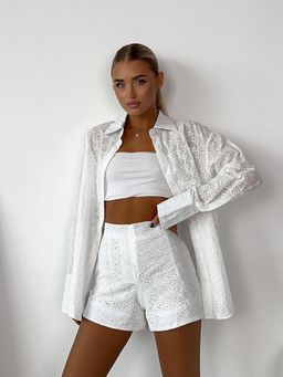 APPAPOP - White Hot Separates CO-Ord (Set of 2)