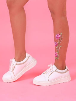 Monrow - Kelsey White Sneakers