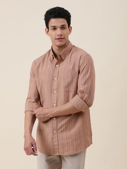 Fabindia - Rust Cotton Casual Shirt