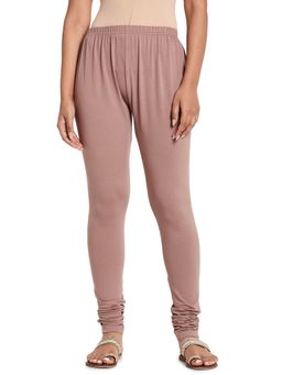 Fabindia - Cotton Blend Regular Fit Pink Elastic Churidar