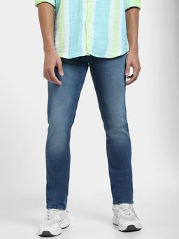 Jack & Jones - Blue Skinny Fit Jeans
