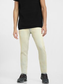 Jack & Jones - Beige Skinny Fit Jeans