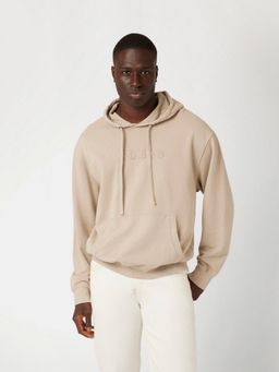 Guess - Finch Terry Pure Cotton Solid Hoodie