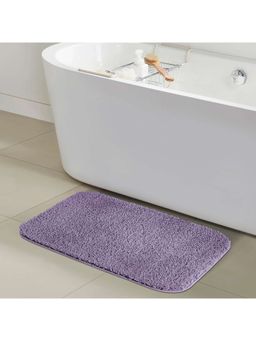 OBSESSIONS - Anti-Skid Polyester Bath Mat - Mauve