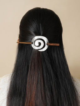 Teejh - Anima Silver Lossy Bun Stick