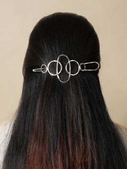 Teejh - Harinder Silver Lossy Bun Stick