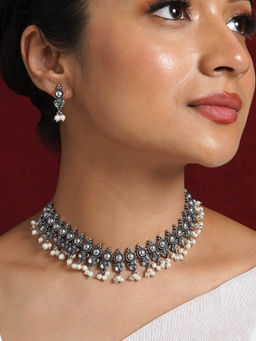 Teejh - Moonlit Symphony Necklace Set