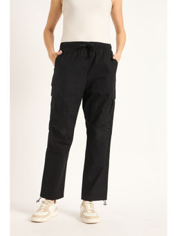 Femmella - Black Cargo Pants