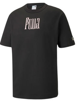 Puma - Downtown Graphic Mens Black T-Shirt