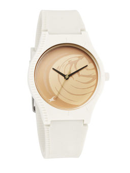 Fastrack - 68022PP02W-Beige Dial Analog Watch For Women
