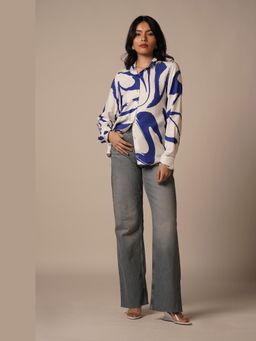 Advait - Cora-Cari Embellished Blue Blazer