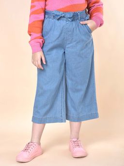 Cantabil - Blue Solid Regular Culottes