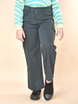 Cantabil - Green Solid Regular Cargo