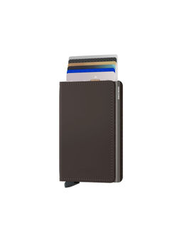 Secrid - Slim Wallet Matte Nightblue & Orange (One Size)