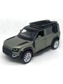 Hobby Shoppy - 2020 Land Rover Defender 110 Metal Pullback with Openable Doors Light & Sound Car