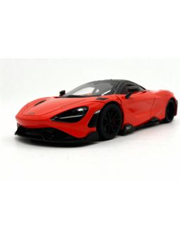 Hobby Shoppy - McLaren 765 LT Metal Pullback with Openable Doors Light & Sound Collectable Car