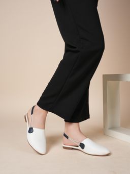 MOZAFIA - Women White Sandals