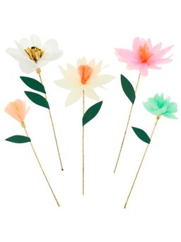 Meri Meri - Flower Garden Decorative Sticks (Pack Of 10)