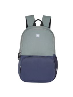 United Colors of Benetton - Unisex Polyester 14 Inch Laptop Backpack - Teal & Navy Blue