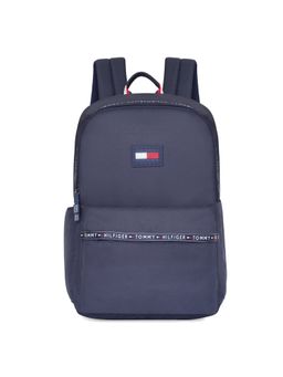 Tommy Hilfiger - Unisex Joplin Polyester 14 Inch Laptop Backpack - Navy Blue