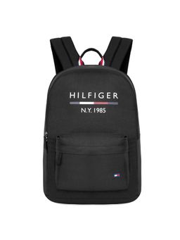 Tommy Hilfiger - Unisex Shiprock Polyester 14 Inch Laptop Backpack - Black