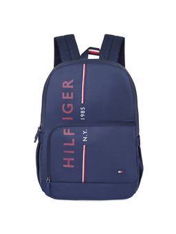 Tommy Hilfiger - Unisex Batavia Polyester 14 Inch Laptop Backpack - Navy Blue