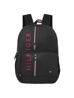 Tommy Hilfiger - Unisex Batavia Polyester 14 Inch Laptop Backpack - Black