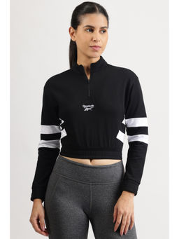 Reebok - Women Black Sweatshirt