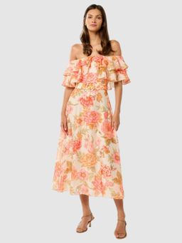 Forever New - Jemima Ruffle Dress with Belt (Set of 2)