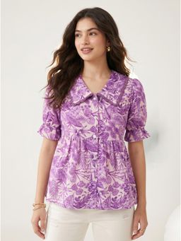 Mamicha - Purple Amoli Top