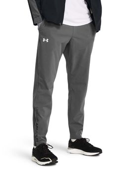 Under Armour - Men Grey Solid Launch Strom Trackpant