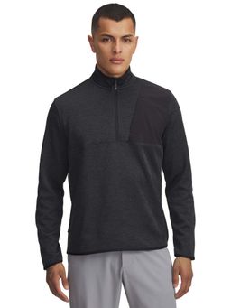 Under Armour - Men Black Solid Sweatshirt