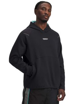 Under Armour - Men x Mansory Black Solid Unstoppable Fleece Hoodie