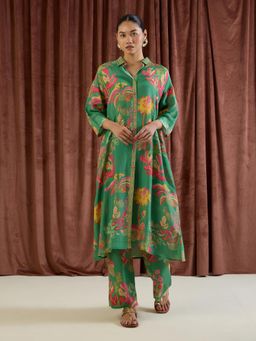 THREE-THREE - Aris Green Co-Ord Set