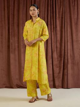 THREE-THREE - Aven Yellow Co-Ord Set