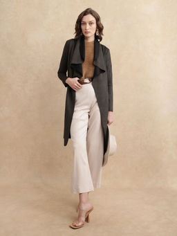 RAREISM - Palmer 2 Primary Olive Boxy Midi Jacket