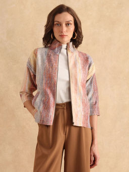 RAREISM - Vasa Light Multi Abstract Boxy Jacket