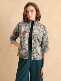 RAREISM - Vaso Primary Multi Abstract Boxy Jacket