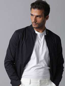 Rare Rabbit - Saka Navy Blue Jacket